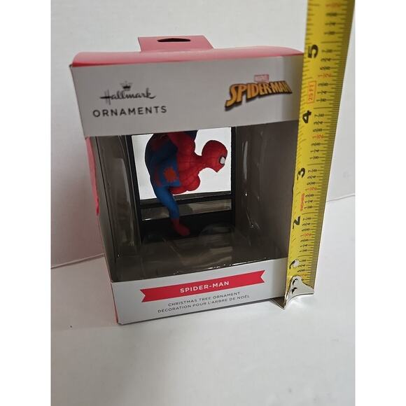 Hallmark Marvel (2024) SPIDER-MAN Christmas Tree Ornament #3HCM3422 - Picture 5 of 8